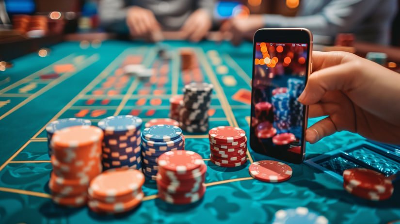 Riwayat tangan permainan Texas Hold'em Bonus dengan statistik detail